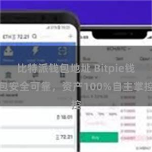 比特派钱包地址 Bitpie钱包安全可靠，资产100%自主掌控