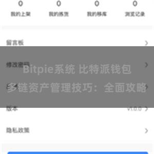 Bitpie系统 比特派钱包多链资产管理技巧：全面攻略