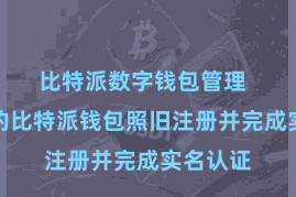 比特派数字钱包管理  确保你的比特派钱包照旧注册并完成实名认证