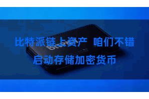 比特派链上资产  咱们不错启动存储加密货币