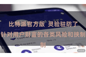 比特派官方版 灵验驻防了针对用户财富的各类风险和挟制